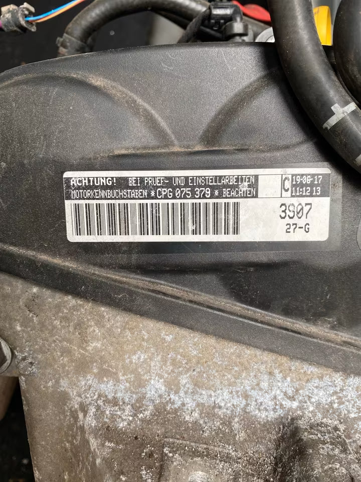 Seat Mii 1.0 CNG Motor komplett mit Getriebe Bj.2017