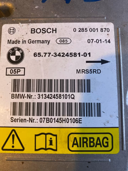 BMW X3 E83 Airbagsteuergerät 0285001870
