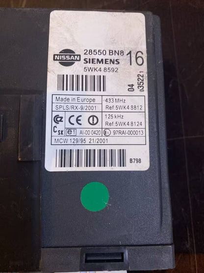 Nissan Almera Komfortsteuergerät 28550BN8