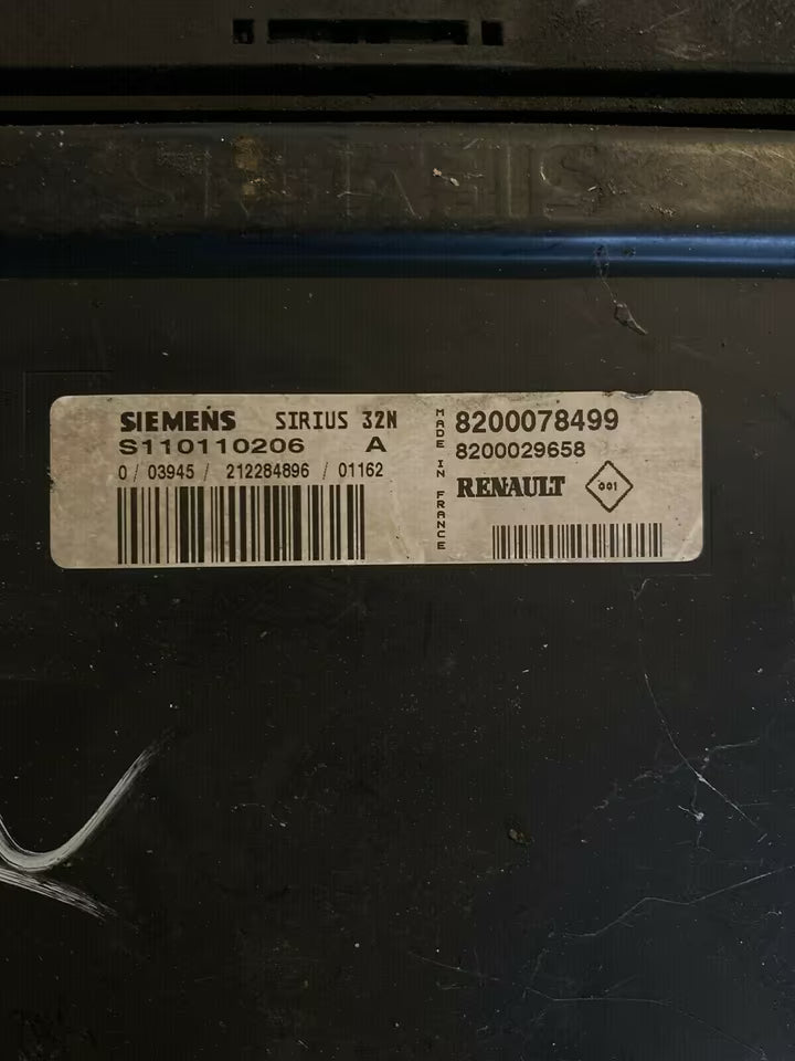 Renault Espace Motorsteuergerät 8200078499 820002958