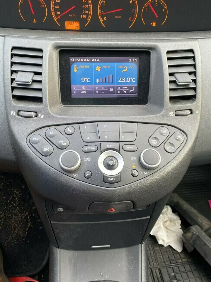 Nissan Primera p12 Traveller Mittelkonsole, Display