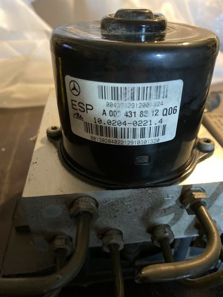 Mercedes W202 ABS Block Steuergerät Hydraulikblock A0034318212 Q06