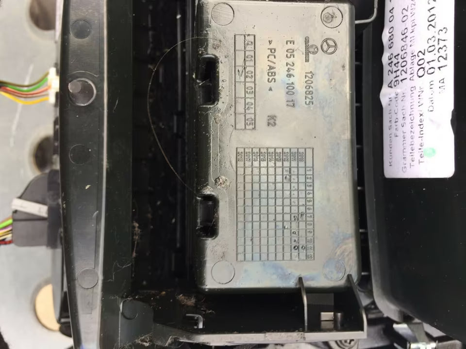 Mercedes W246-B200 Amaturen