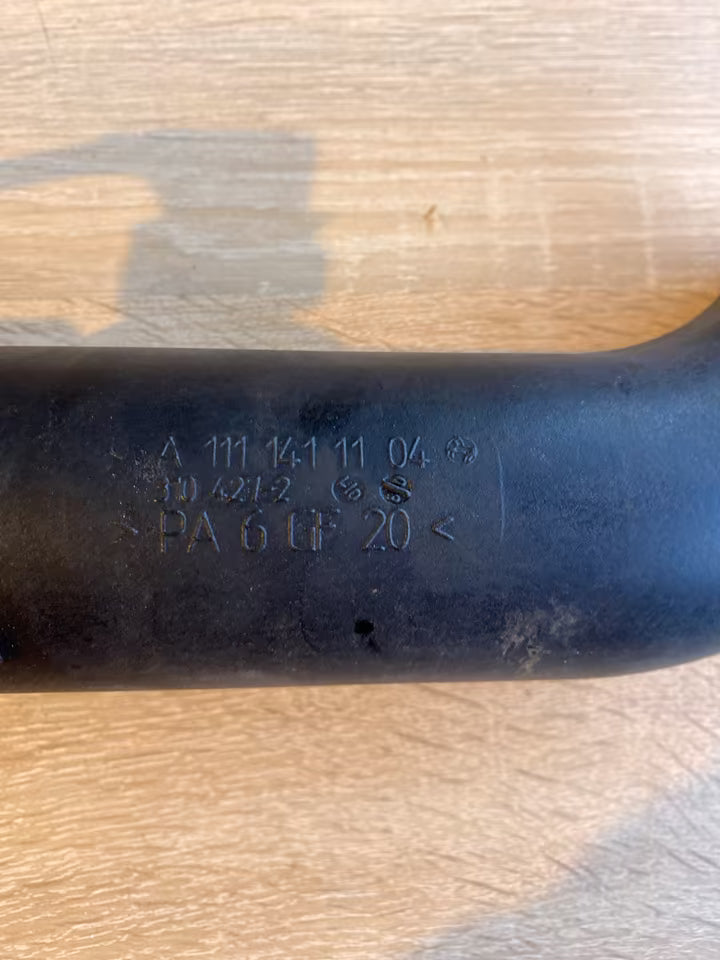 Mercedes Ladeluftschlauch & Luftmassenmesser 1111411104 & A111094