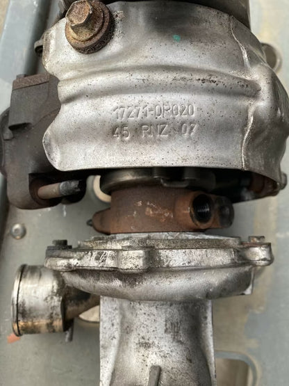 Toyota Corolla Verso D4D -- Turbolader 2009