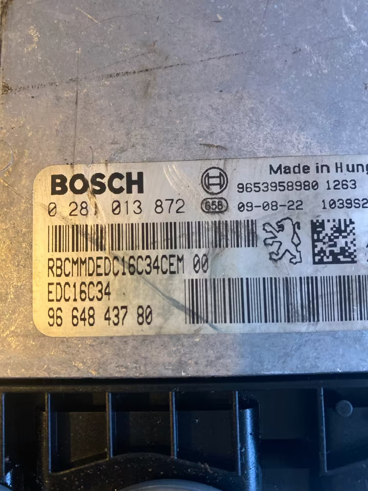 Citroen 308/207/C5 Motorsteuergerät 9664843780