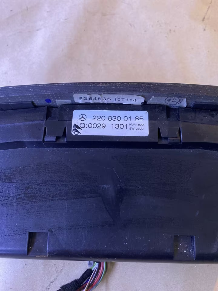 Mercedes W220 Klimabedienung 2208300185