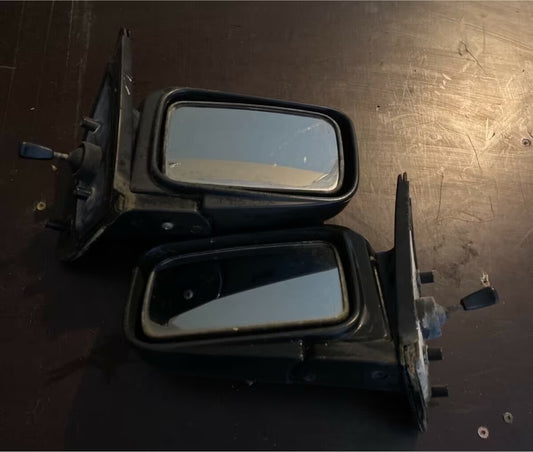 Nissan Micra K10 Seitenspiegel klappbar schwarz Setpreis