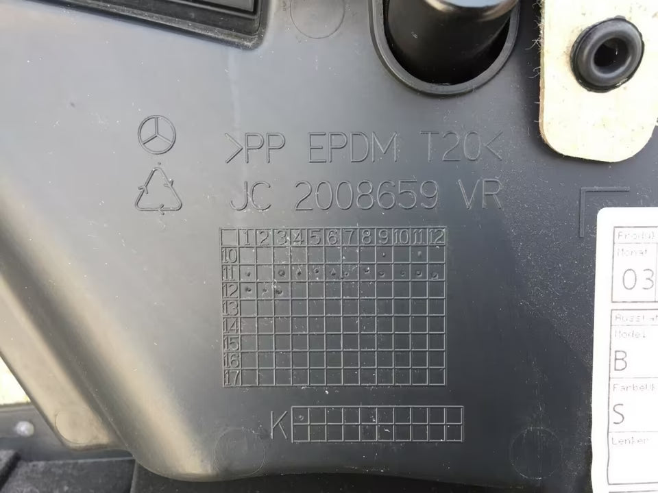 Mercedes W246 B200 Türpappen/ Türverkleidung s