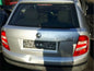 Skoda Fabia Stossstange Heck