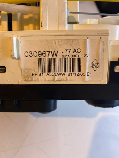 Renault Clio 3 Heizungsregulierung Klimabedienung 030967WJ77AC