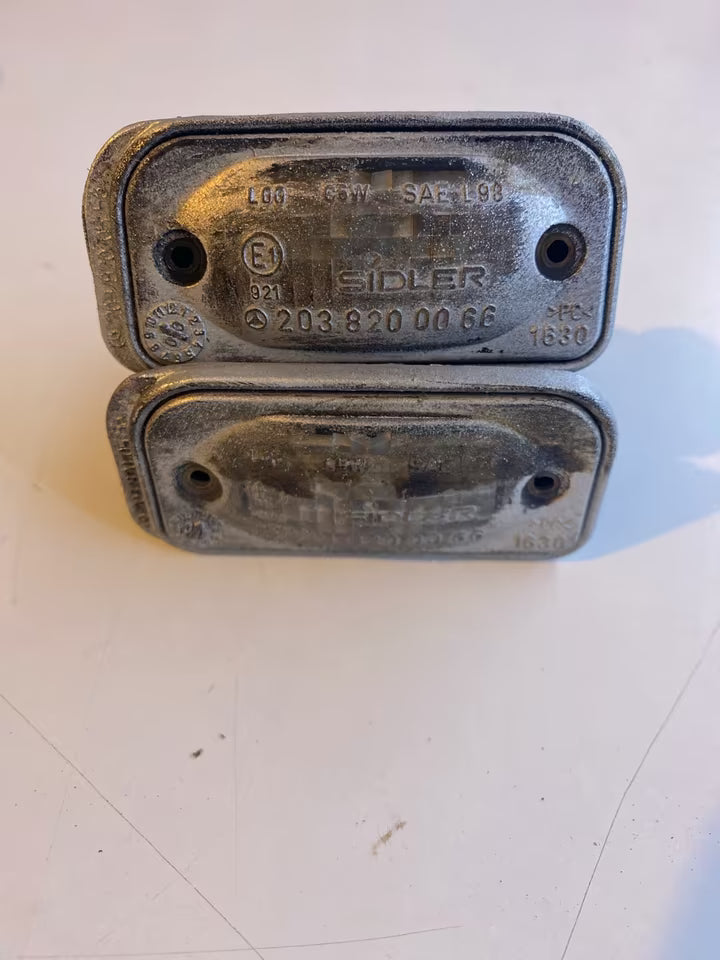 Mercedes W203 Kennzeichen Leuchte Sidler 2038200066