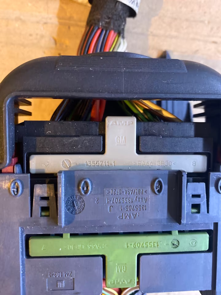 Opel Stecker Kabelbaum 1355711 1355709 1355705