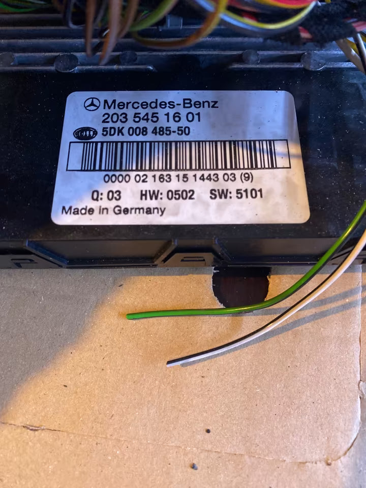 Mercedes W203 Steuergerät SAM 2035451601