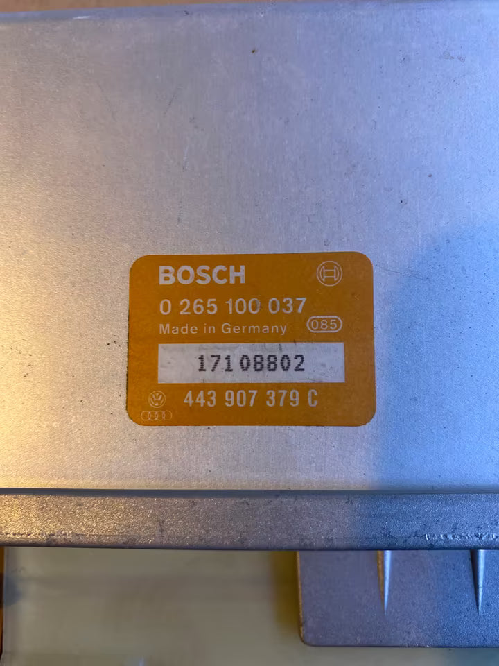 Audi 80 90 100 ABS Steuergerät 443907379C Bosch 0265100037