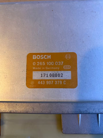 Audi 80 90 100 ABS Steuergerät 443907379C Bosch 0265100037