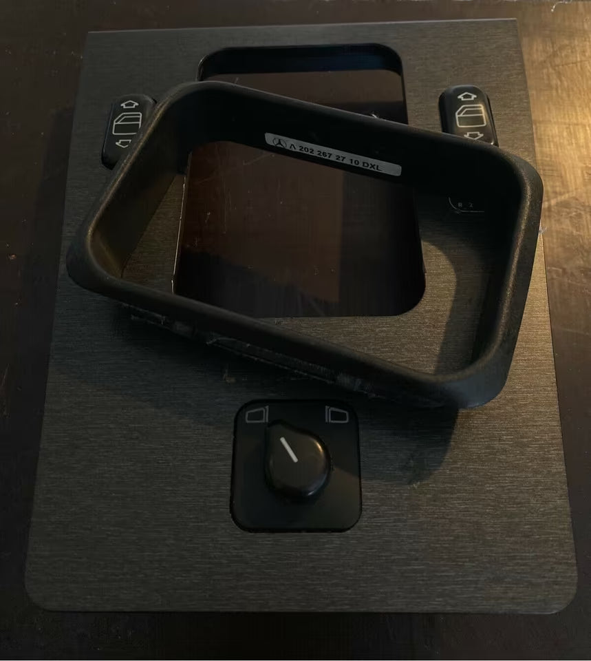 Mercedes W202 Verkleidung Schaltknauf mit allen Teilen 2026830700