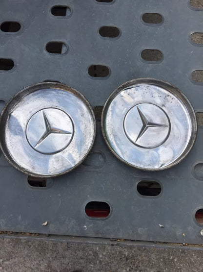 Mercedes Benz Oldtimer Radkappen Crome