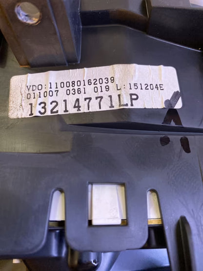 Opel Meriva Tachometer 110080162039 13214771LP