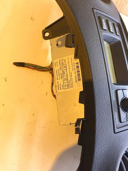 TOYOTA YARIS Radio Display Bedienteil Heizungsbedienteil