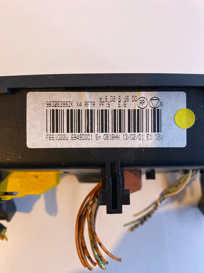 Citroen C5 I Klimabedienung / Klimasteuerung 96326398ZK