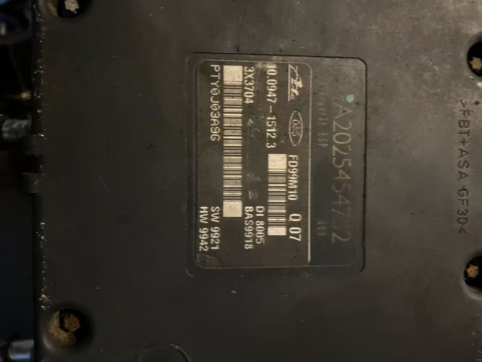 Mercedes W202 ABS Block Steuergerät Hydraulikblock A0034318212 Q06