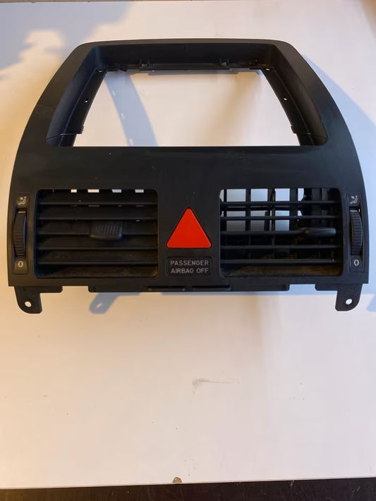 VW Touran 1T1 03-06 Luftdüse Luftausströmer mitte schwarz