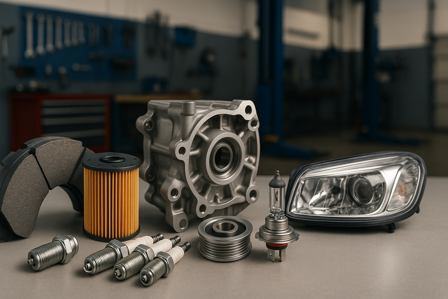 mache mir ein hintergrund für den verkauf von autoteilen